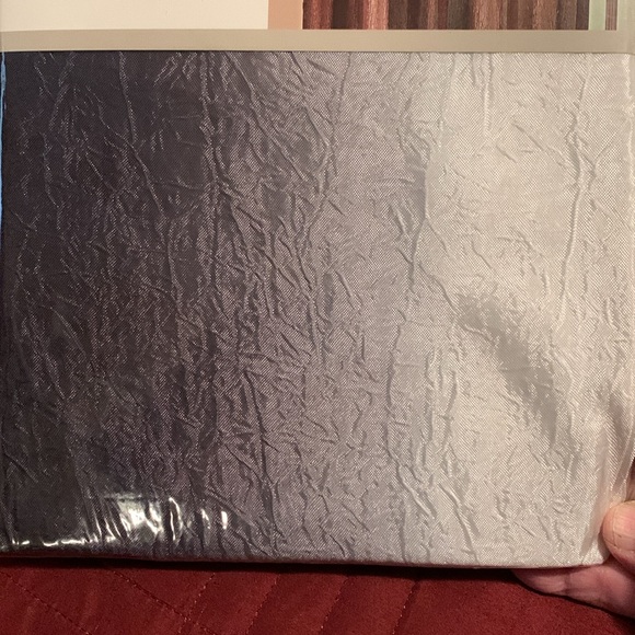 NIP - Window sheers - Crashed Ombre black, dark grey, medium gray to light gray - Picture 7 of 7